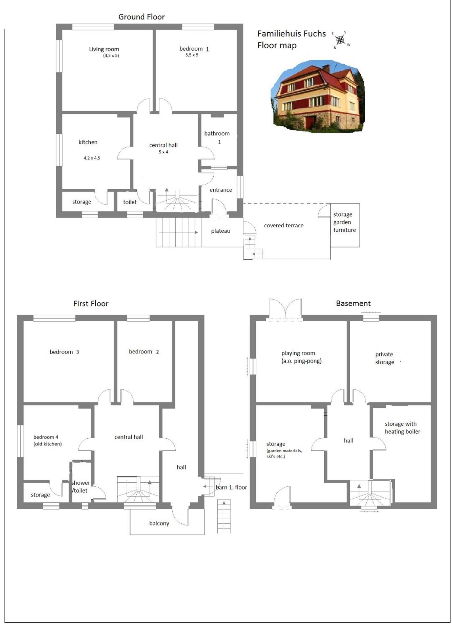 Familiehuis Fuchs Horni Branna Ngoại thất bức ảnh